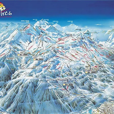 Résidence Varet - Pour 4 Personnes à Arc 2000 Avec Vue Sur La Montagne Et La Station Mae-1024 Apartamento